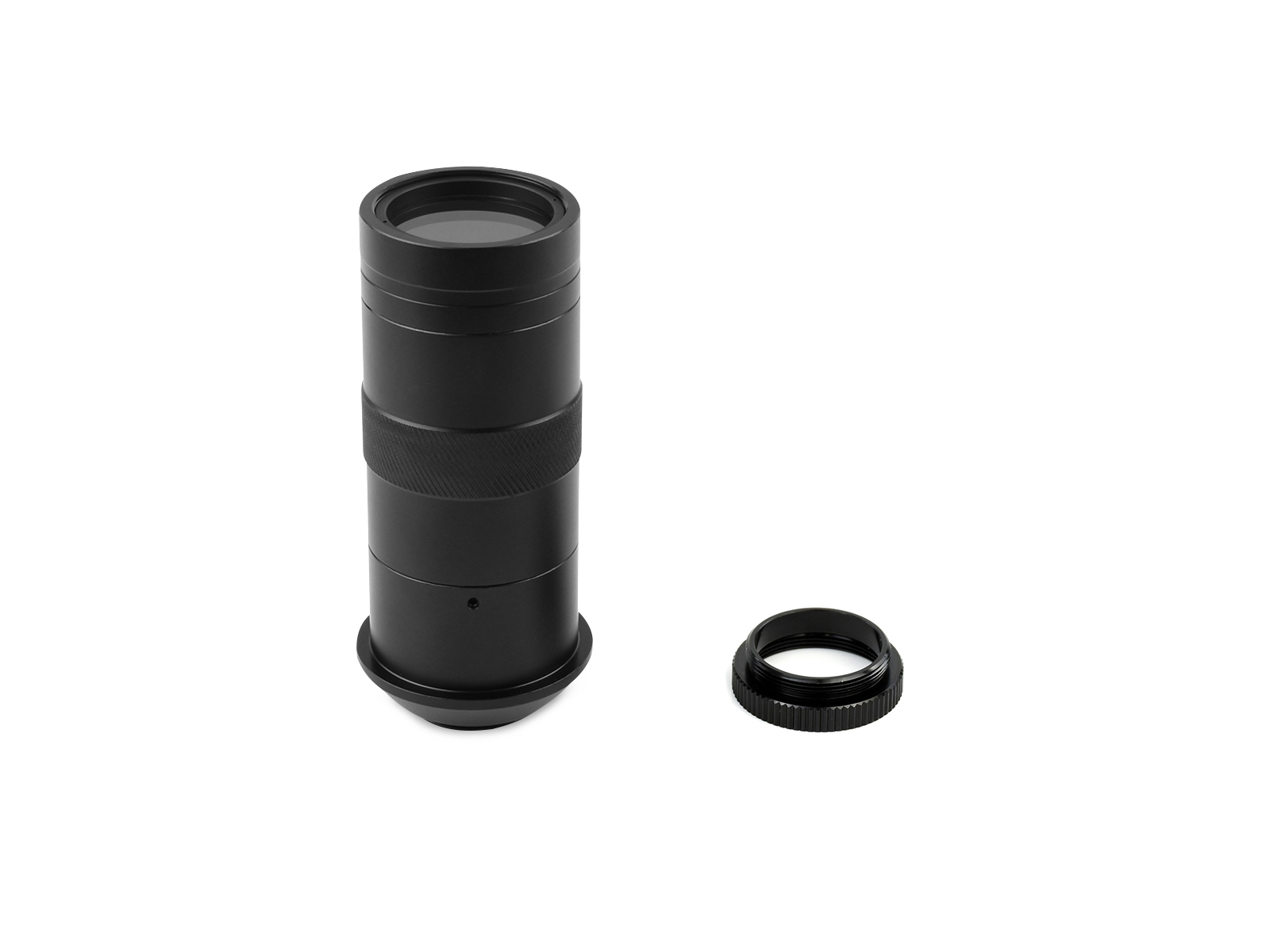 Raspberry Pi Hq Camera Microscope Lens - เลนส์กล้องจุลทรรศน์อุตสาหกรรมเวฟแชร์พร้อมกำลังขยาย 100 เท่า, ตัวยึดแบบ C/CS เหมาะสำหรับกล้องราสเบอร์รี่ปี่