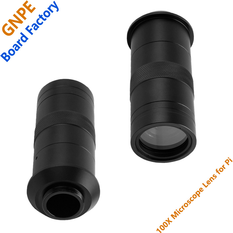 Raspberry Pi Hq Camera Microscope Lens - 100X กล้องจุลทรรศน์อุตสาหกรรมเลนส์ C/CS Mount ราสเบอร์รี่ Pi